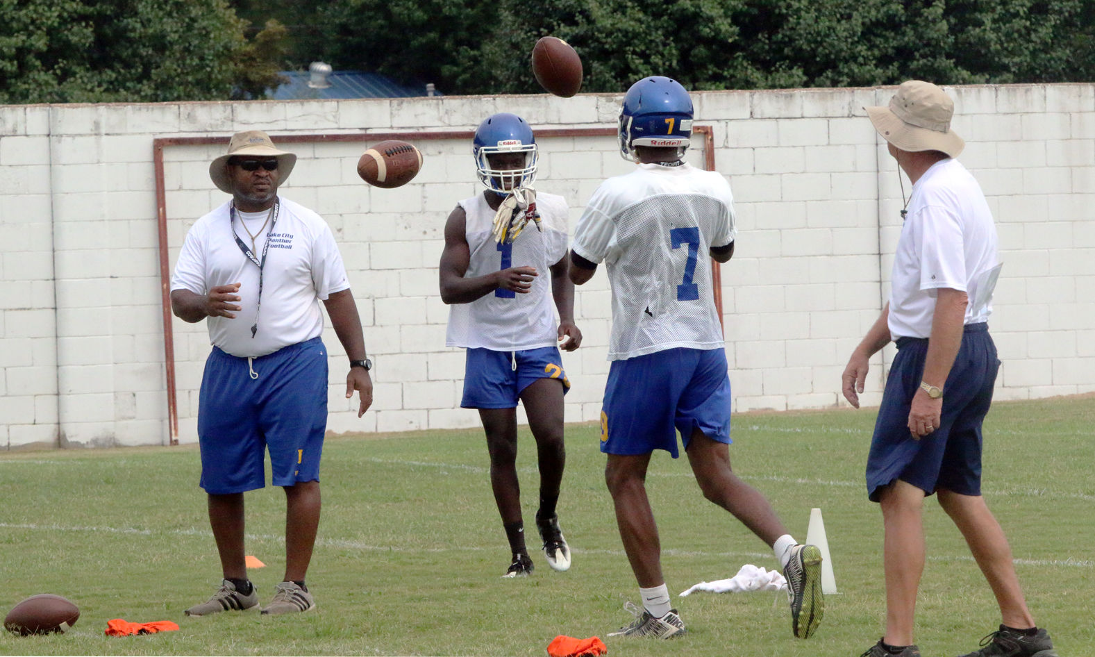 Lake City High School Football Practice